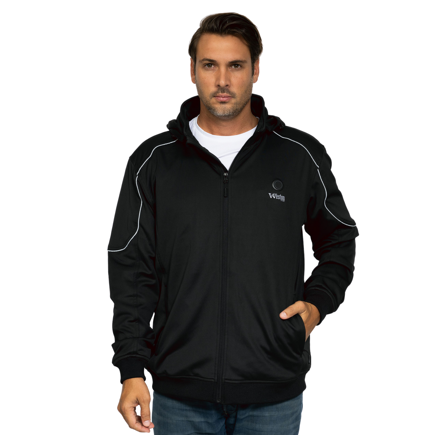 Men's Soft Shell Heated Track Jacket