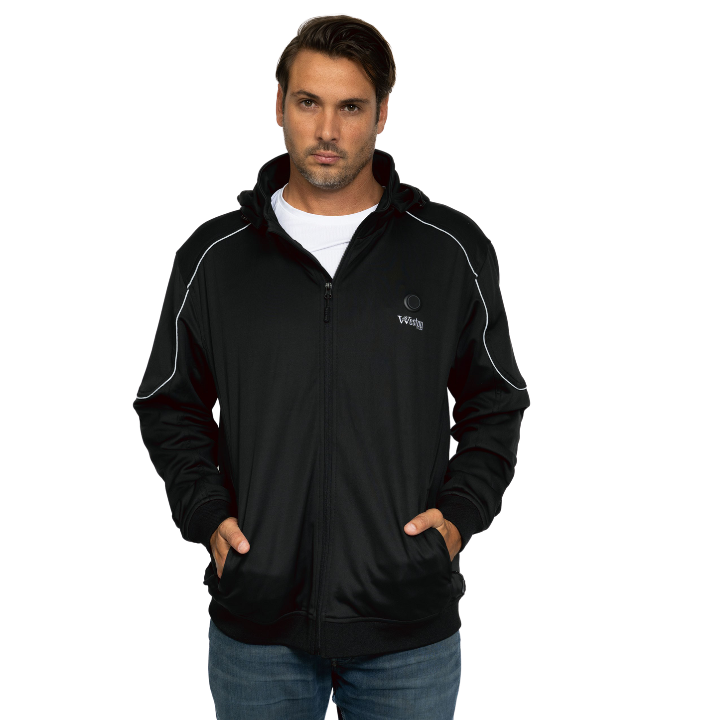 Men's Soft Shell Heated Track Jacket