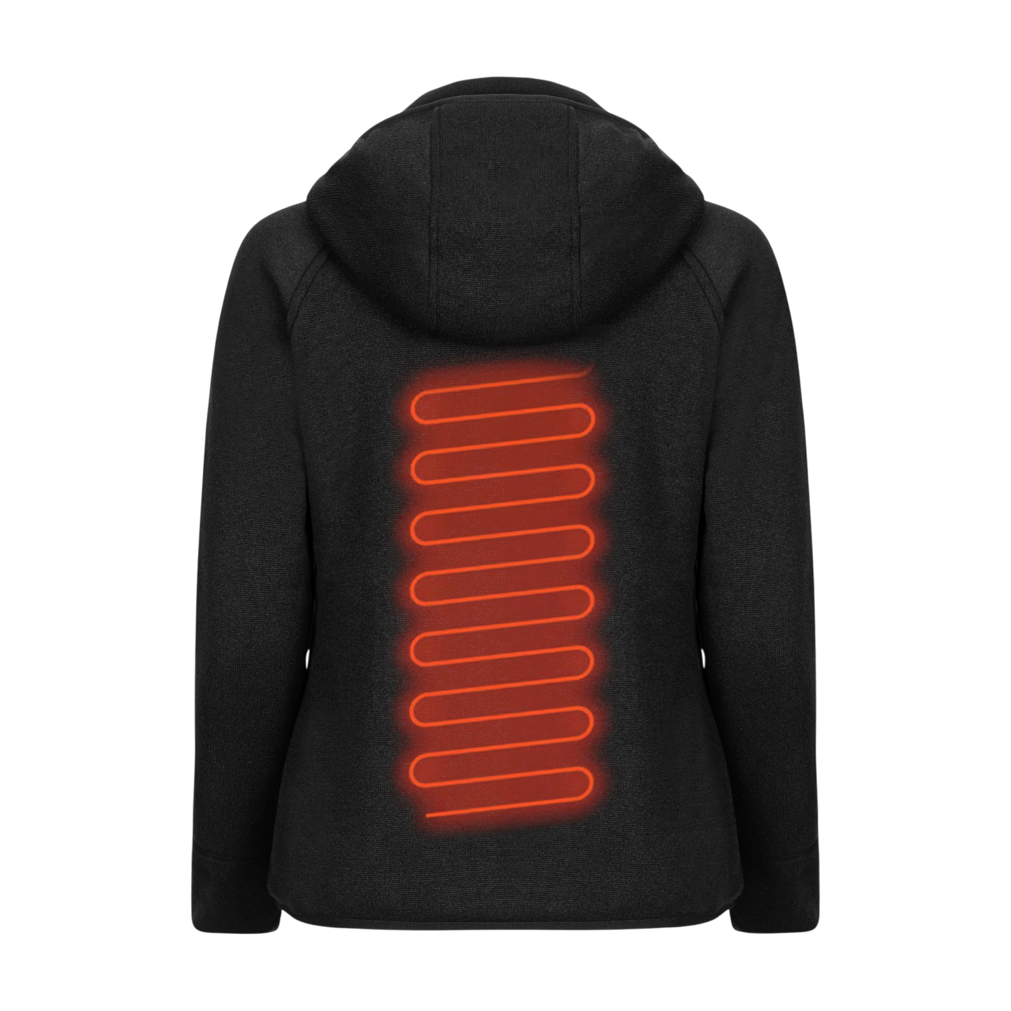 Women's Fleece Heated Jacket with Hood