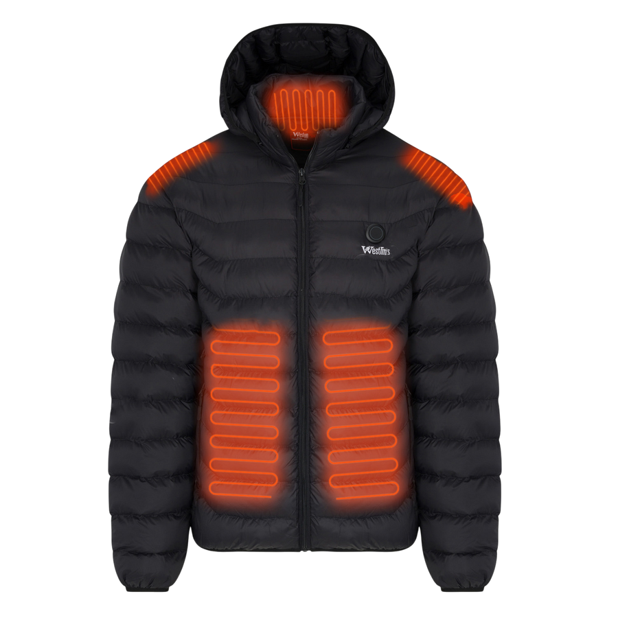 Men's upgraded heated jacket 7.4V