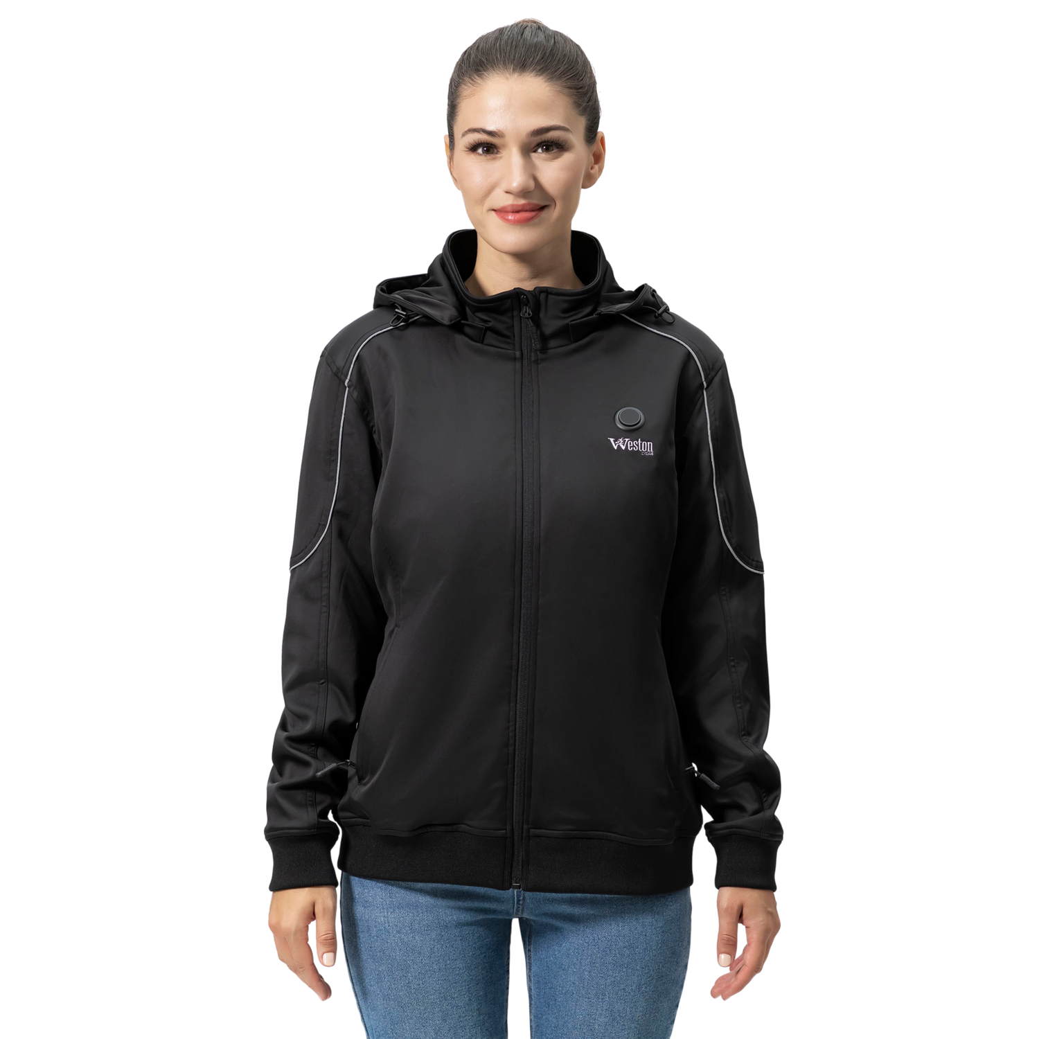 Women's Soft Shell Heated Track Jacket