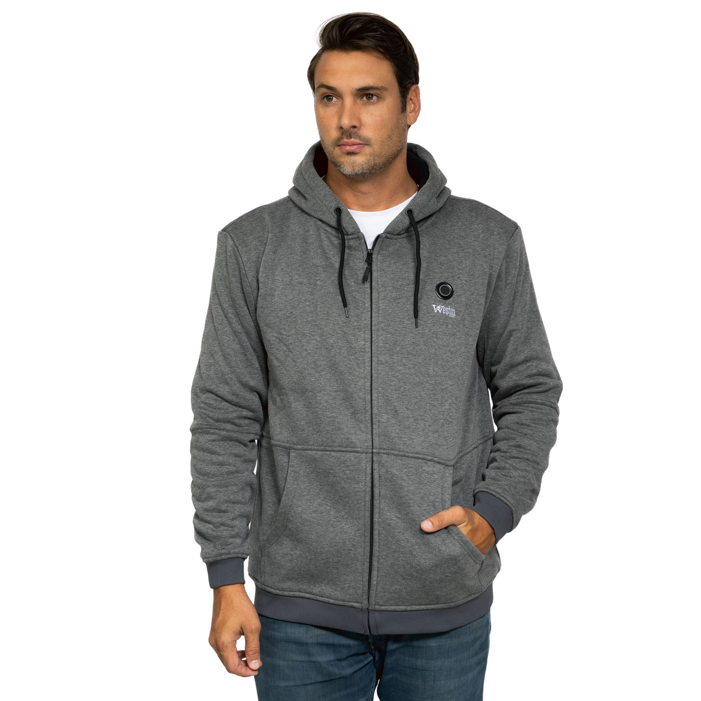 Heated Zip Hoodie for Men and Women