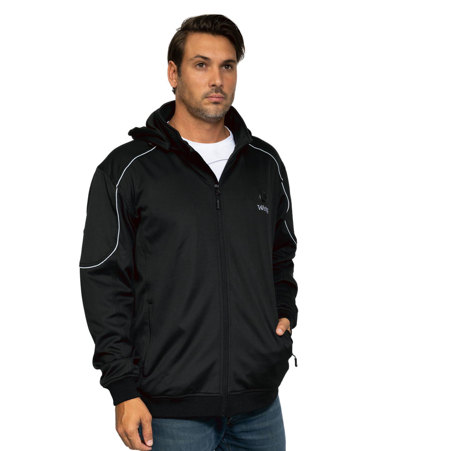 Men's Soft Shell Heated Track Jacket